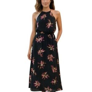 A new day Womens Dress Sz Medium Maxi Floral Feminine Romantic Vacation Boho